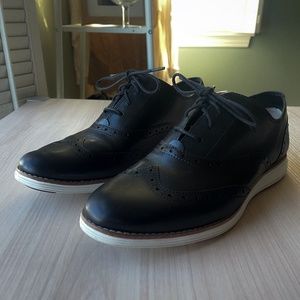 Cole Haan - Women's ØriginalGrand Wingtip Oxfords - Black - Sz. 11